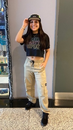 CALÇA CARGO HYPE UNISEX CAQUI - Nasper_street