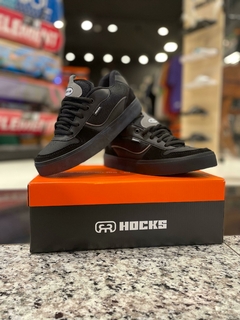 TÊNIS HOCKS PUFF PRETO REFLETIVO