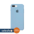 Capa para iPhone 7 Plus / 8 Plus de Silicone Aveludada Resistente