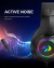 Redragon HYLAS H260 RGB gaming Headphone,3.5 mm de som Surround