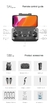 Drone z908 pro 2.4g wi-fi mini 4k - comprar online