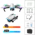 2023 mini zangão câmera 4k hd com fpv - comprar online