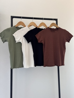 Blusa canelada M