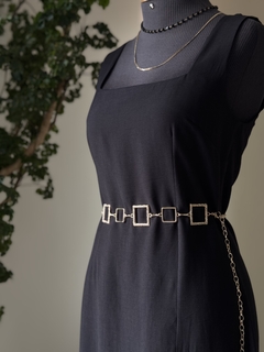 Cinto corrente dourado - comprar online