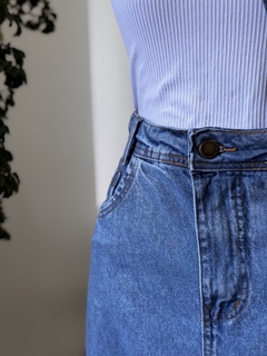 Saia jeans - Natália Store
