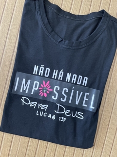 T-shirt 100% algodão GG na internet