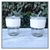 Vaso de vidrio con sorbete