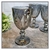 Set x 6 copa vidrio negro