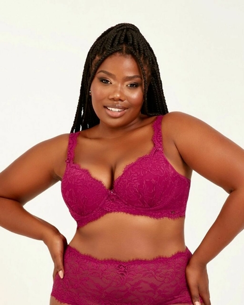 Sutiã Valentina Plus Size Com Aro e Bojo