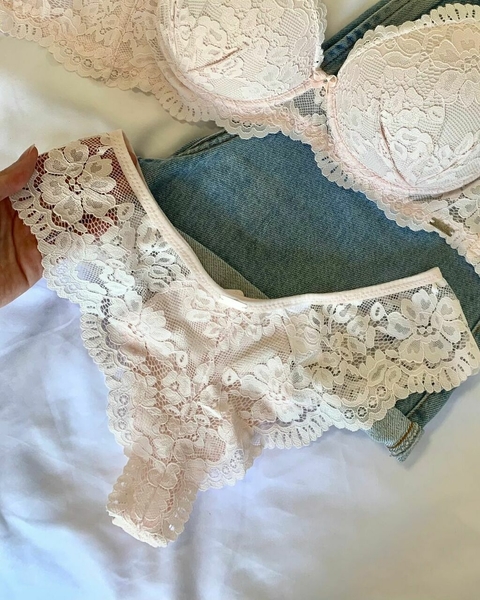 Calcinha Fio Jasmine Em Renda - comprar online