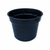 VASO REDONDO N 09 PRETO -MERCOPLAS