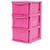 GAVETEIRO LISO ROSA RECICLADO
