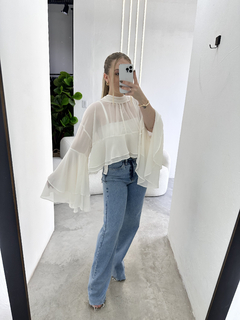 BLUSA BATA SIENA OFF WHITE