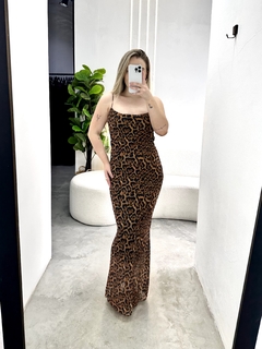 VESTIDO CHIARA ONÇA