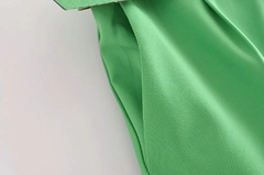 Calça terno com cinto