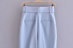 Calça terno com cinto - Toda Bela