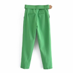 Calça terno com cinto - loja online