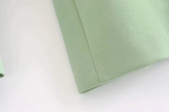 Calça terno com cinto - Toda Bela