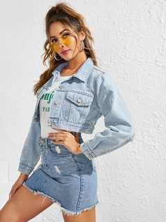Jaqueta jeans clara - comprar online