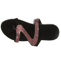 Sandálias femininas strass - loja online