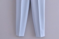 Calça terno com cinto - Toda Bela