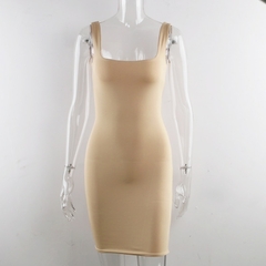 Vestido básico sem mangas verão - Toda Bela