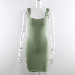 Vestido básico sem mangas verão - Toda Bela