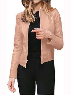 Jaqueta de couro feminino - Toda Bela