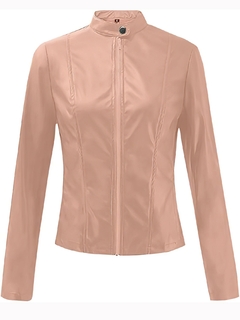 Jaqueta de couro feminino - Toda Bela