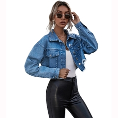 Jaqueta Jeans curta - loja online