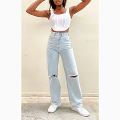 calça cintura alta mom - comprar online