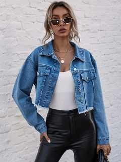Jaqueta Jeans curta - loja online