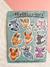Cartela de adesivos- Eeveelutions