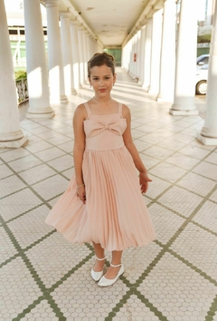 VESTIDO MAVIE - BEGE - Malu Malu
