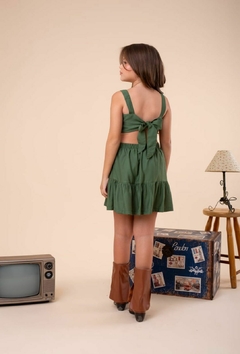 VESTIDO KIARA - VERDE MUSGO na internet