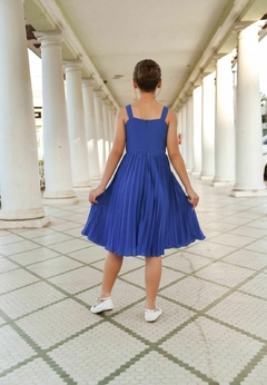 VESTIDO MAVIE - AZUL na internet