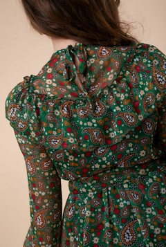 VESTIDO SAFIRA - VERDE - comprar online