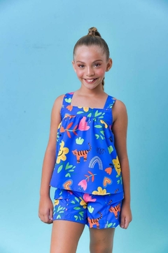 CONJUNTO LAVINIA - AZUL - comprar online