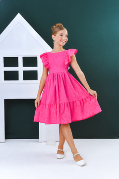 VESTIDO ANANDA LAISE - ROSA na internet