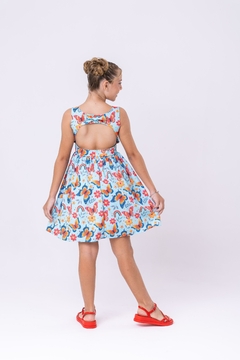 VESTIDO GIÔ - BORBOLETA - Malu Malu