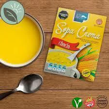 Sopa crema lista en sobres - Argendiet