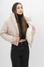 CAMPERA PUFFER CON PIEL en internet