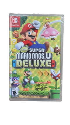 New Super Mario Bros.U DELUXE Nintendo Switch (Fisico-Sellado) - comprar online