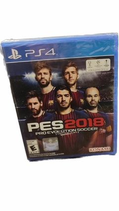 Pes 2018 PS4 (Fisico-Sellado)