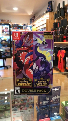 Pokemon Scarlet + Pokemon Violet DOUBLE PACK Nintendo Switch (Fisico-Sellado)