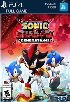 Sonic X Shadow Generations (formato digital) PS4