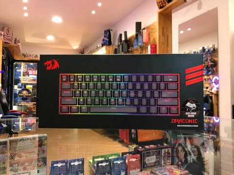 Teclado Redragon Draconic (Dust Proof Brown)