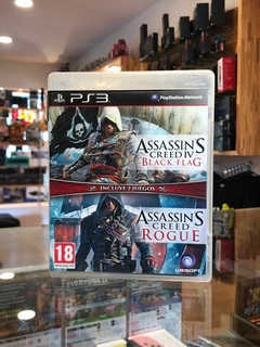 Assassin's Creed 4: Black Flag + Rogue PS3 (Fisico-Usado)