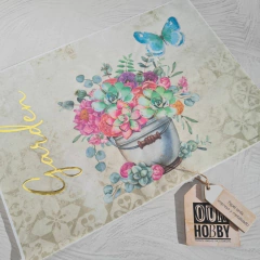 Papel de seda impreso y metalizado 005
