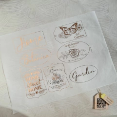 Papel de seda metalizado 302